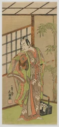 El actor Ichikawa Komazo II, período Edo, 1769